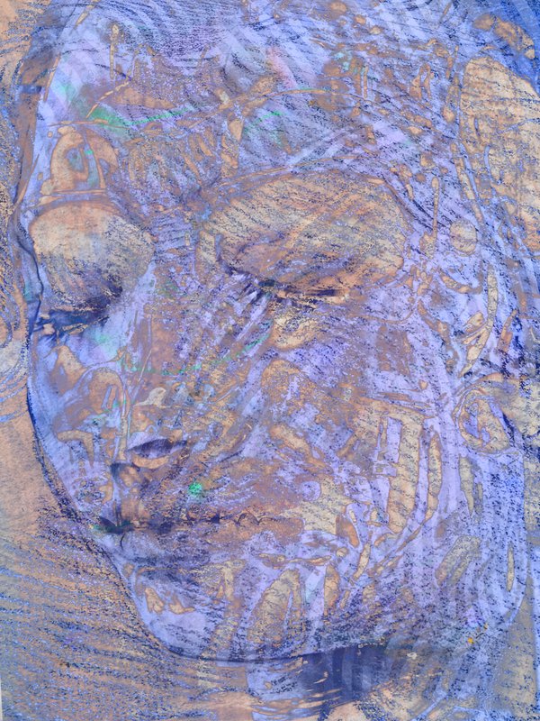 Alex Fischer, Mask, 2017-11-30, 44×34″ / 1118×864㎜, print